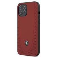 FERRARI Off Track Perforated - Etui iPhone 12 Pro Max (czerwony) FERRARI Off Track Perforated - Etui iPhone 12 Pro Max (czerwony)