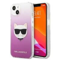 Karl Lagerfeld Choupette Head - Etui iPhone 13 Mini (różowy) Karl Lagerfeld Choupette Head - Etui iPhone 13 Mini (różowy)