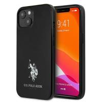 US Polo Assn Horses Logo - Etui iPhone 13 mini (czarny) US Polo Assn Horses Logo - Etui iPhone 13 mini (czarny)