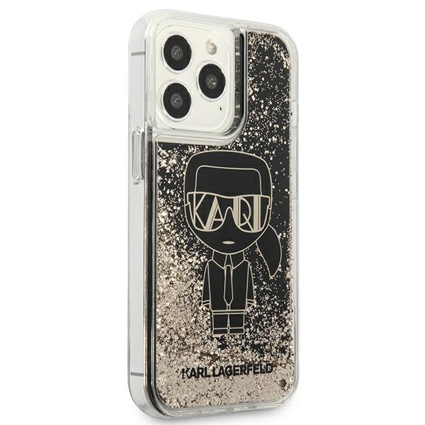 Karl Lagerfeld Liquid Glitter Gatsby - Etui iPhone 13 Pro