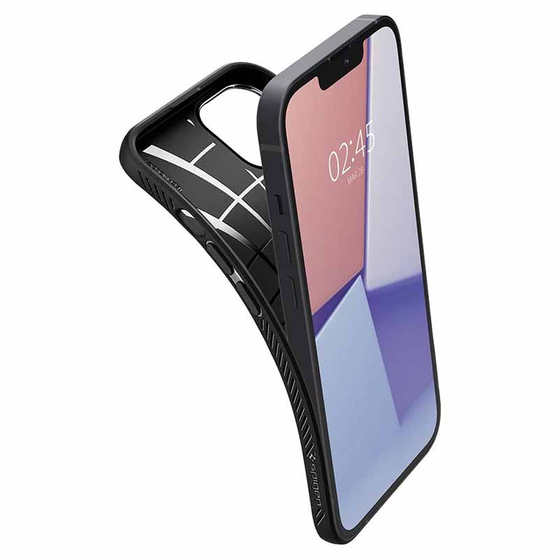 Spigen Liquid Air - Etui do iPhone 13 Mini (Czarny)