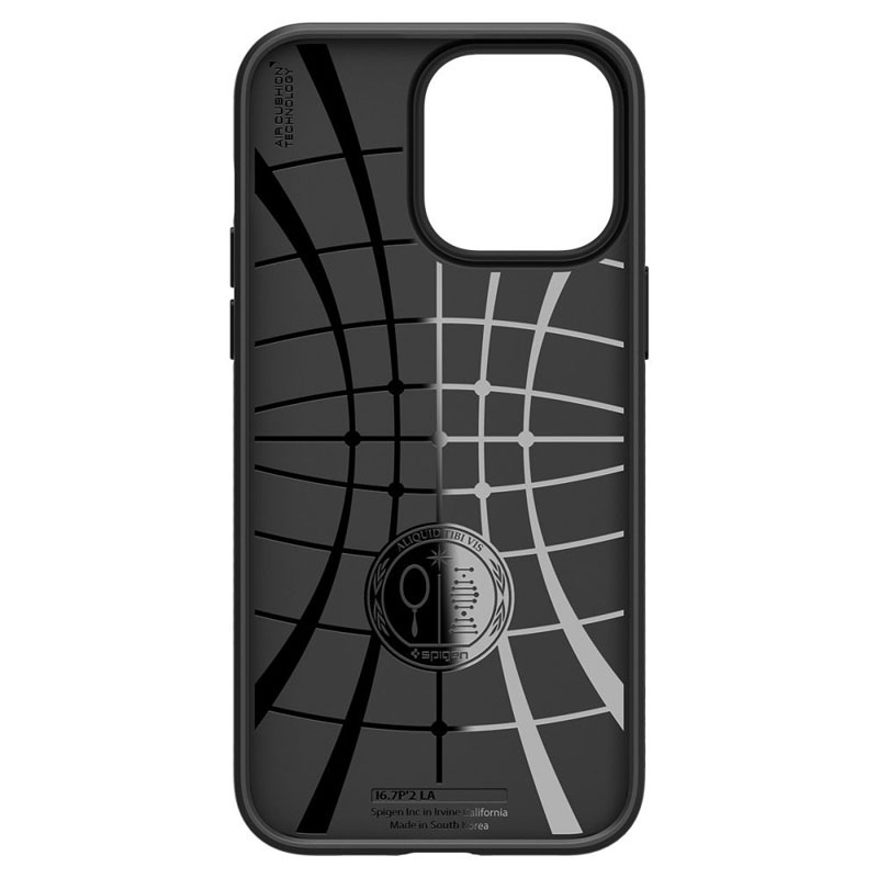 Spigen Liquid Air - Etui do iPhone 14 Pro Max (Czarny)