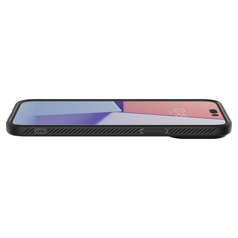 Spigen Liquid Air - Etui do iPhone 14 Pro Max (Czarny)