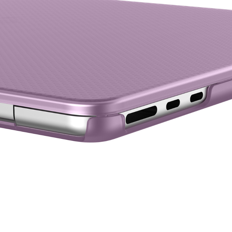 Incase Hardshell Case - Etui MacBook Air 13,6” M3 (2024) / M2 (2022) (Dots/Ice Pink)