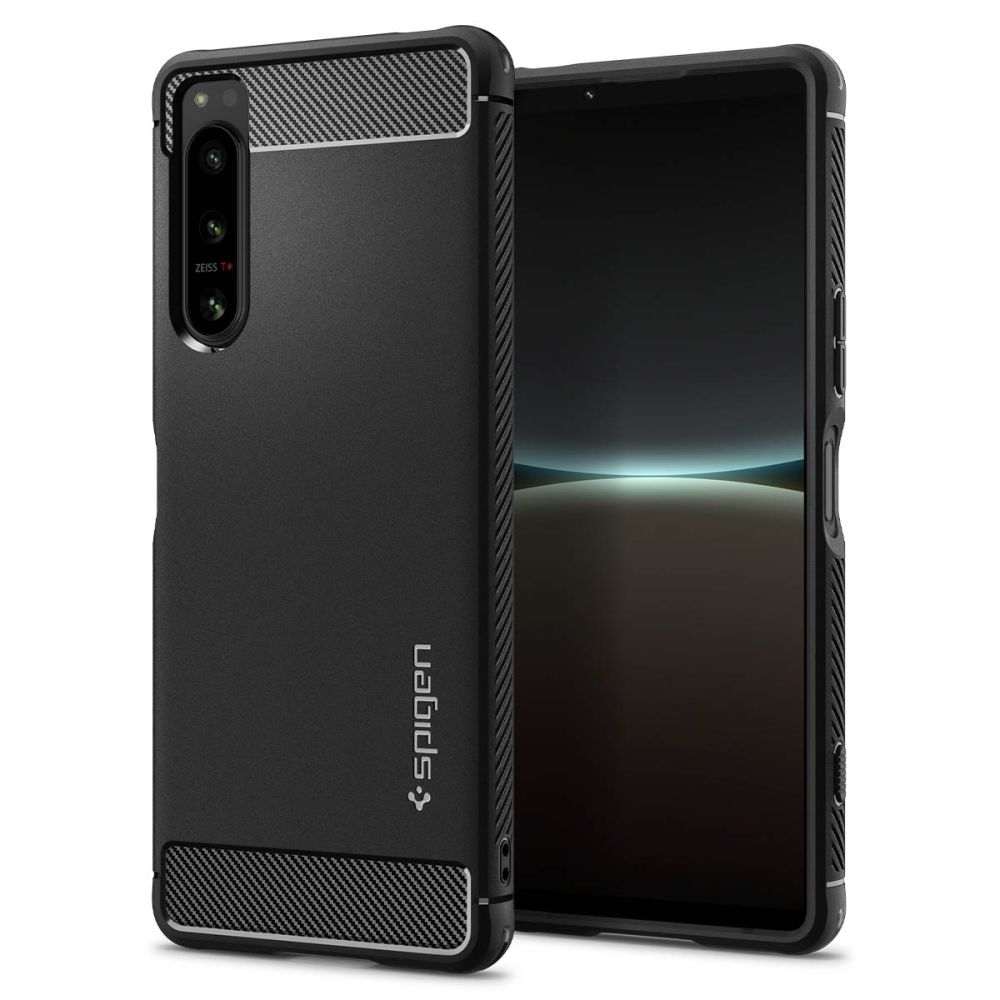 Spigen Rugged Armor - Etui do Sony Xperia 5 IV (Czarny)