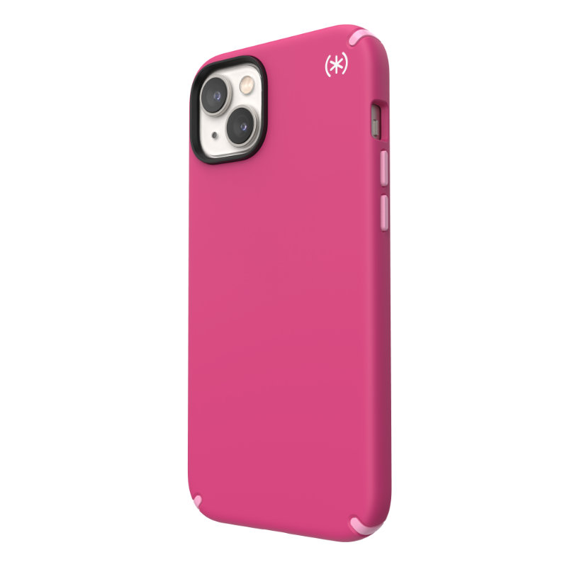 Speck Presidio2 Pro - Antybakteryjne etui iPhone 15 Plus / 14 Plus (Digitalpink / Blossompink / White)