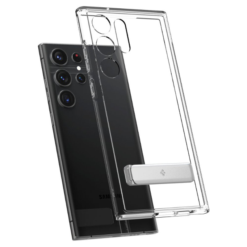 Spigen Ultra Hybrid "S" - Etui do Samsung Galaxy S23 Ultra (Przezroczysty)
