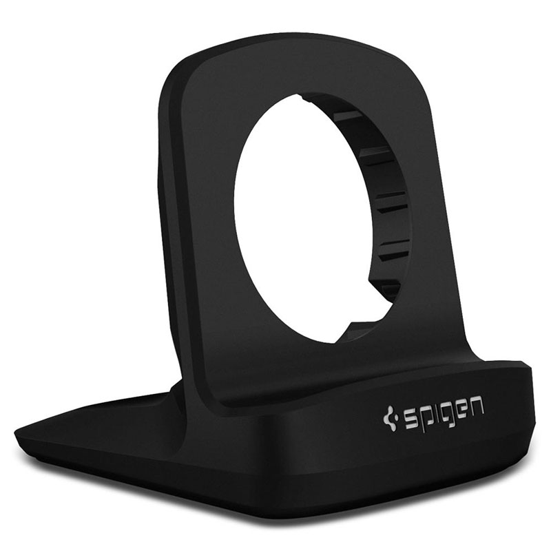 Spigen S353 Night Stand - Podstawka do ładowarki Samsung Galaxy Watch 5 / 5 Pro / 6 (Czarny)