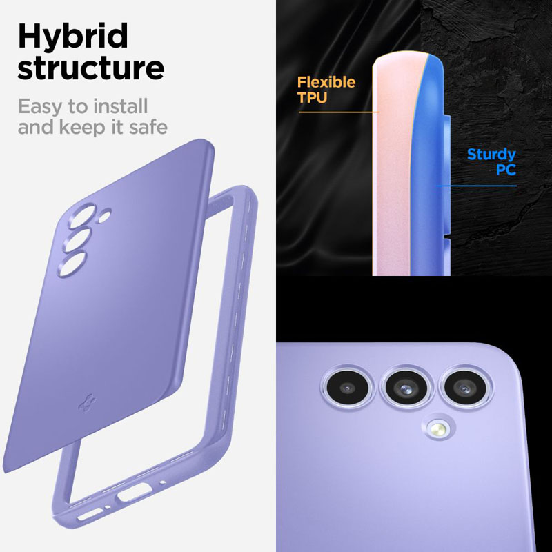 Spigen Thin Fit - Etui do Samsung Galaxy A54 5G (Awesome Violet)