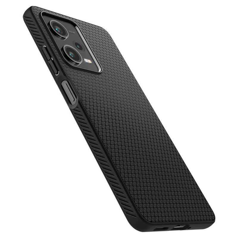 Spigen Liquid Air - Etui do Xiaomi Redmi Note 12 Pro 5G / POCO X5 Pro 5G (Czarny)