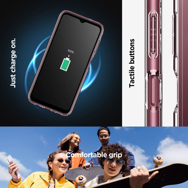 Spigen Ultra Hybrid - Etui do Samsung Galaxy A14 4G / LTE (Przezroczysty)
