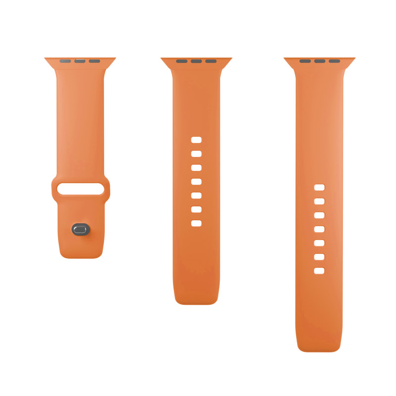 PURO ICON - Elastyczny pasek do Apple Watch 44/45/46/49 mm (S/M & M/L) (Apricot)