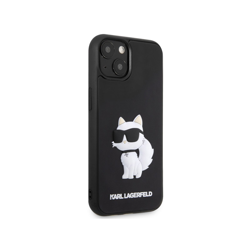 Karl Lagerfeld 3D Rubber NFT Choupette - Etui iPhone 14 Plus (Czarny)