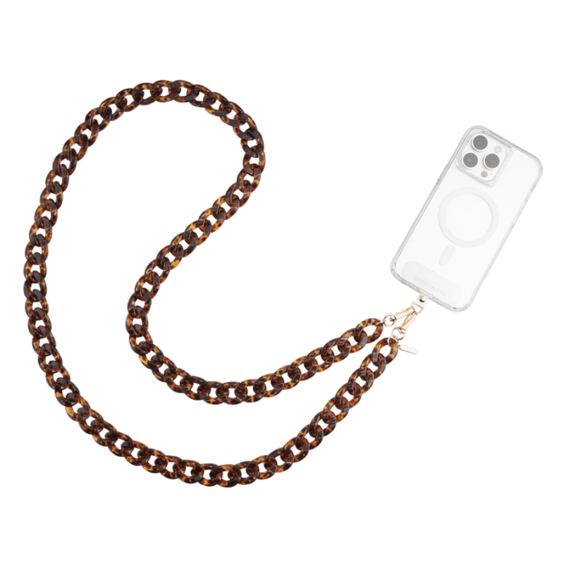 Case-Mate Phone Crossbody Chain – Smycz / Łańcuszek na ramię do telefonu (Tortoiseshell)
