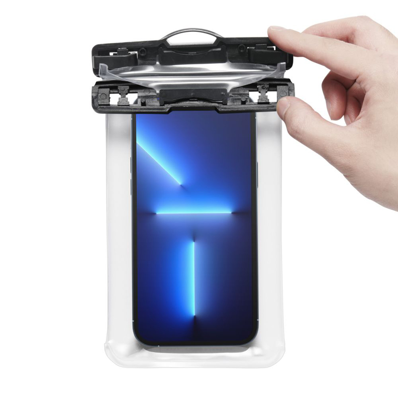 Spigen A601 Universal Waterproof Case - Etui do smartfonów do 6.9" (Przezoczysty)