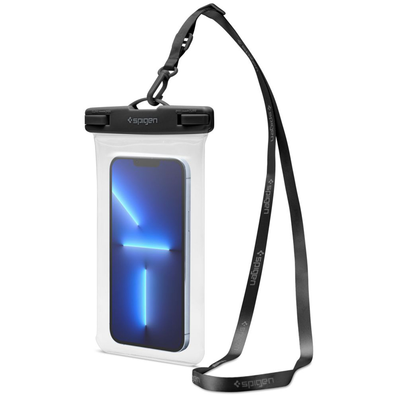 Spigen A601 Universal Waterproof Case - Etui do smartfonów do 6.9" (Przezoczysty)