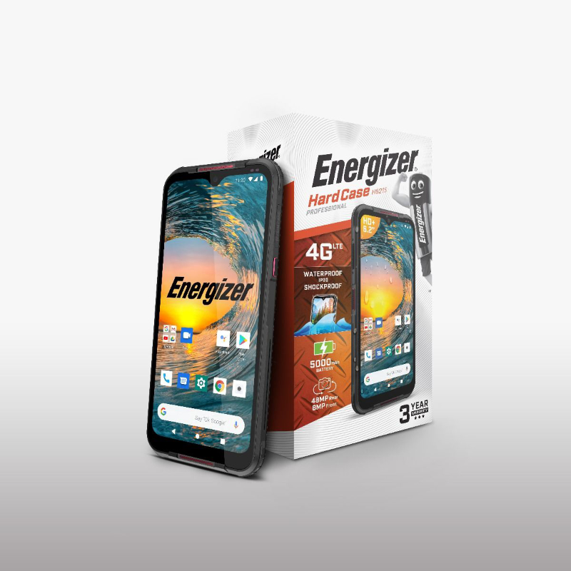 Energizer HardCase H620S - Smartfon pancerny rugged 4GB RAM 64GB 6,2" 4G LTE Dual SIM EU (Czarny)
