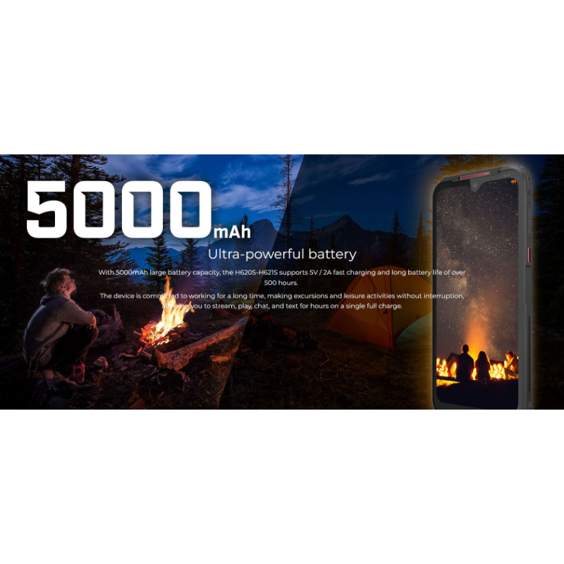 Energizer HardCase H620S - Smartfon pancerny rugged 4GB RAM 64GB 6,2" 4G LTE Dual SIM EU (Czarny)