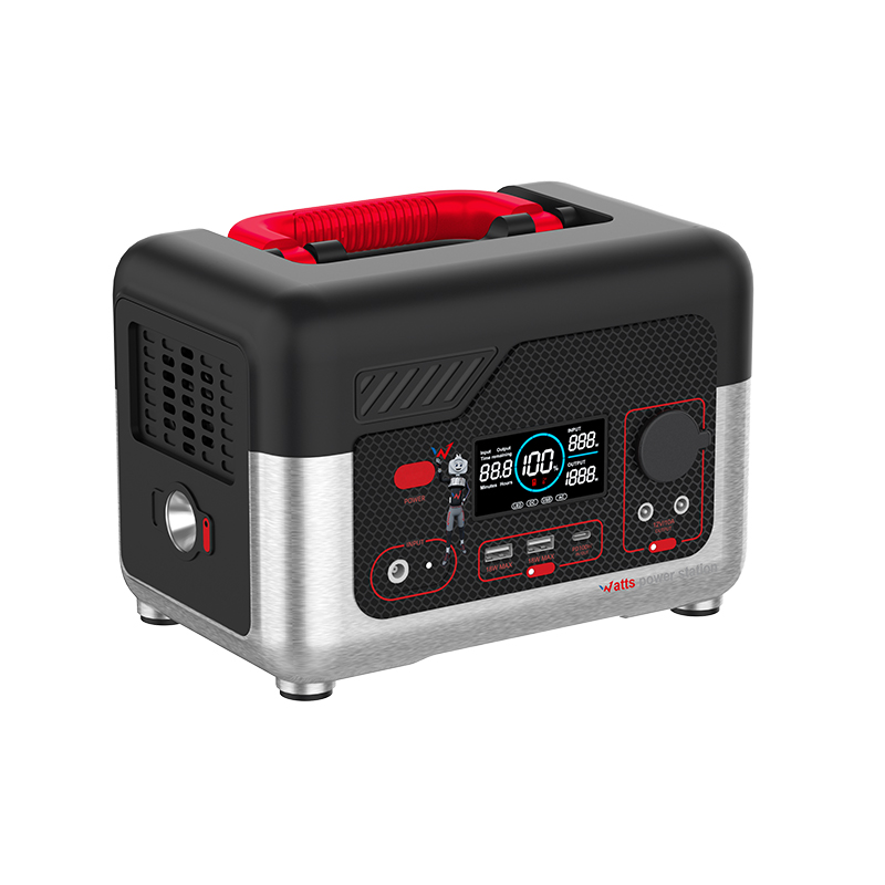 Wonder Wx600 Power Station - Przenośna stacja zasilania 300W 72800 mAh (Czarny)