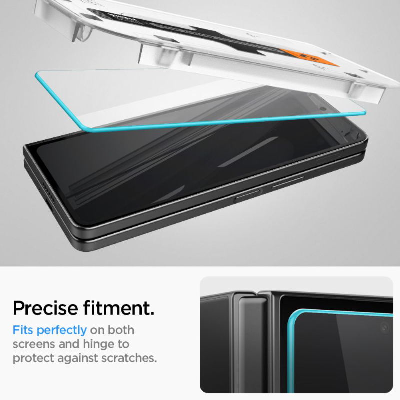 Spigen Glas.TR EZ Fit 2-Pack - Szkło hartowane do Samsung Galax Z Fold 5 (2 sztuki)