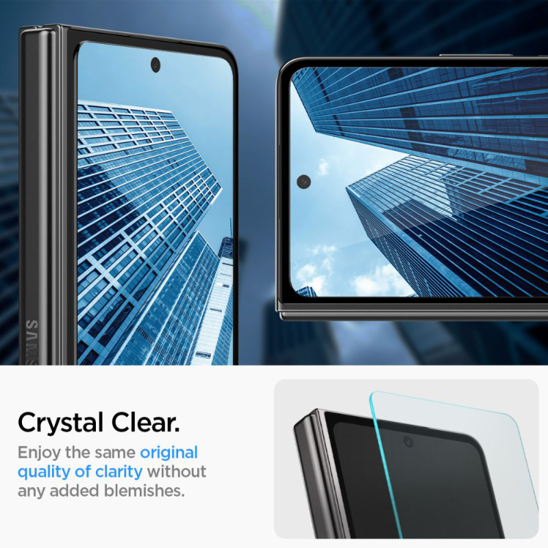 Spigen Glas.TR EZ Fit 2-Pack - Szkło hartowane do Samsung Galax Z Fold 5 (2 sztuki)