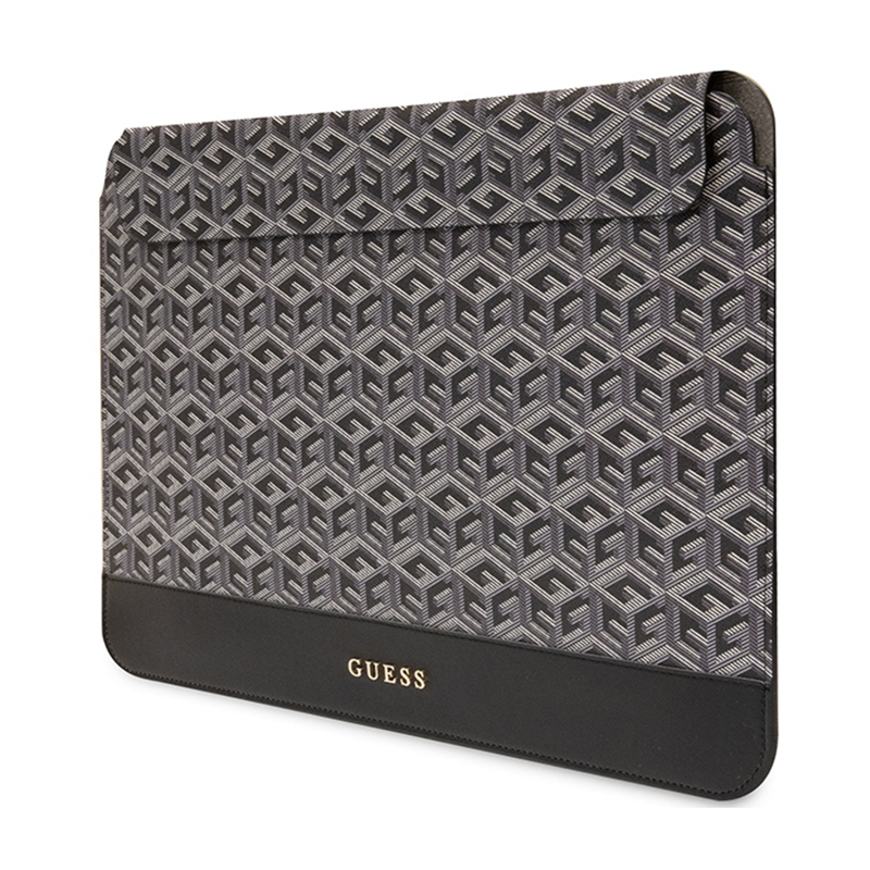 Guess GCube Stripes Computer Sleeve - Etui na notebooka 16" (Czarny)