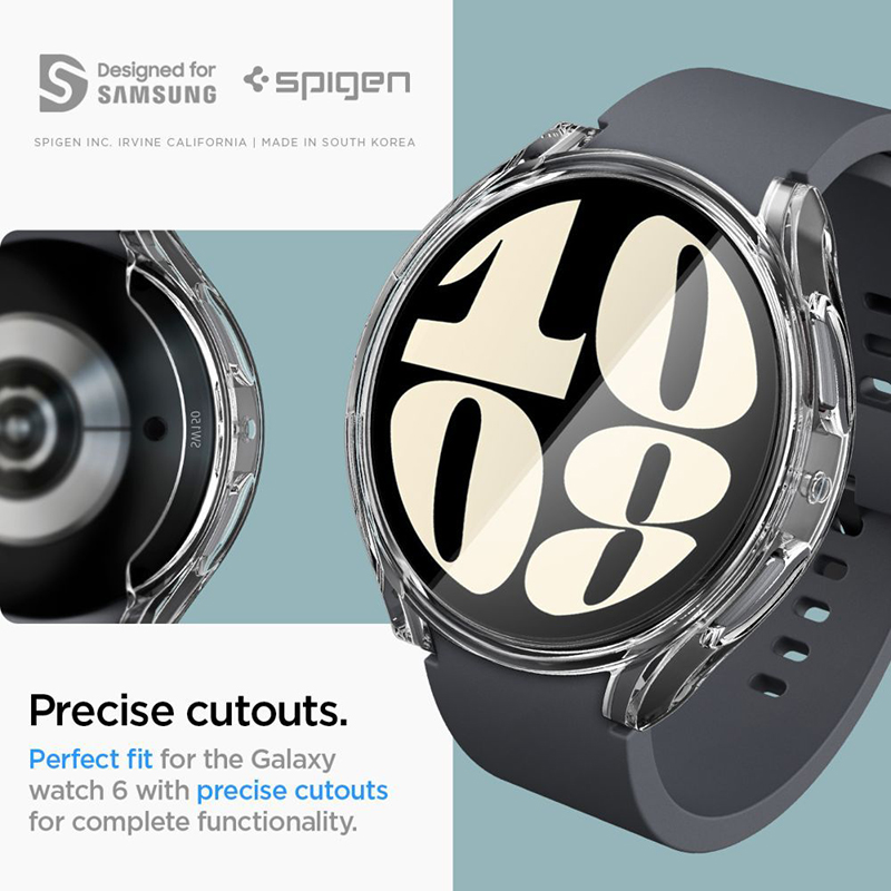 Spigen Ultra Hybrid - Obudowa do Samsung Galaxy Watch 6 40 mm (Przezroczysty)