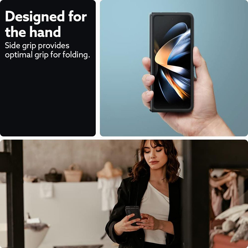 Spigen Caseology Parallax - Etui do Samsung Galaxy Z Fold 5 (czarny)