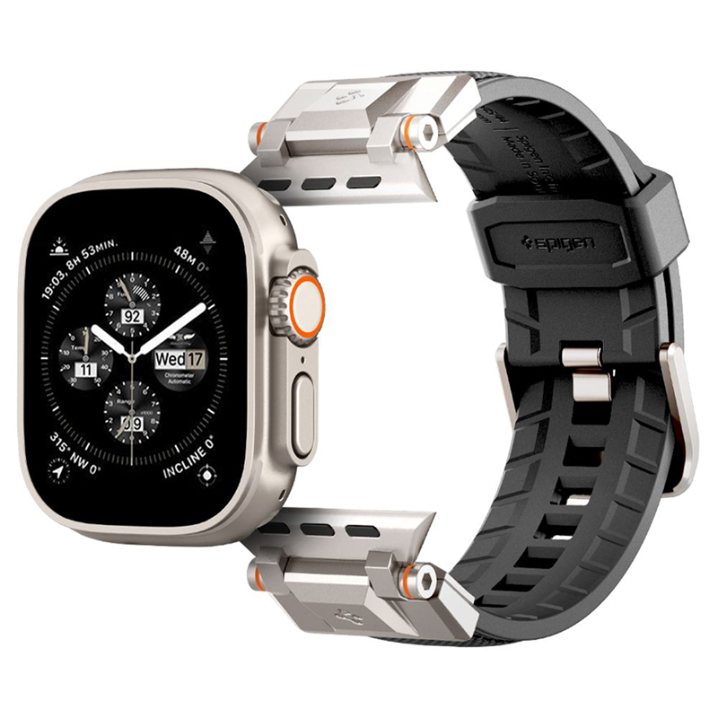 Spigen DuraPro Armor - Pasek do Apple Watch 42/44/45/49 mm (czarny)