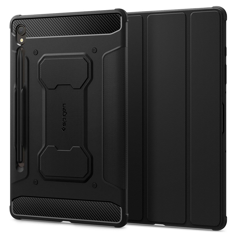 Spigen Rugged Armor Pro - Etui do Samsung Galaxy Tab S9 11" (Czarny)