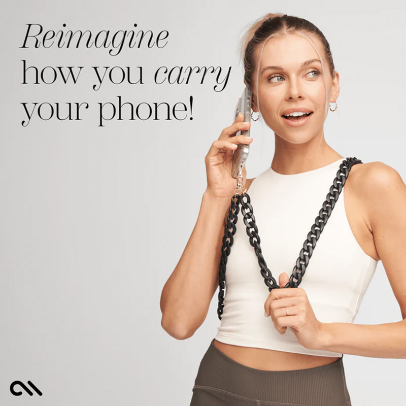 Case-Mate Phone Crossbody Chain – Smycz / Łańcuszek na ramię do telefonu (Black)