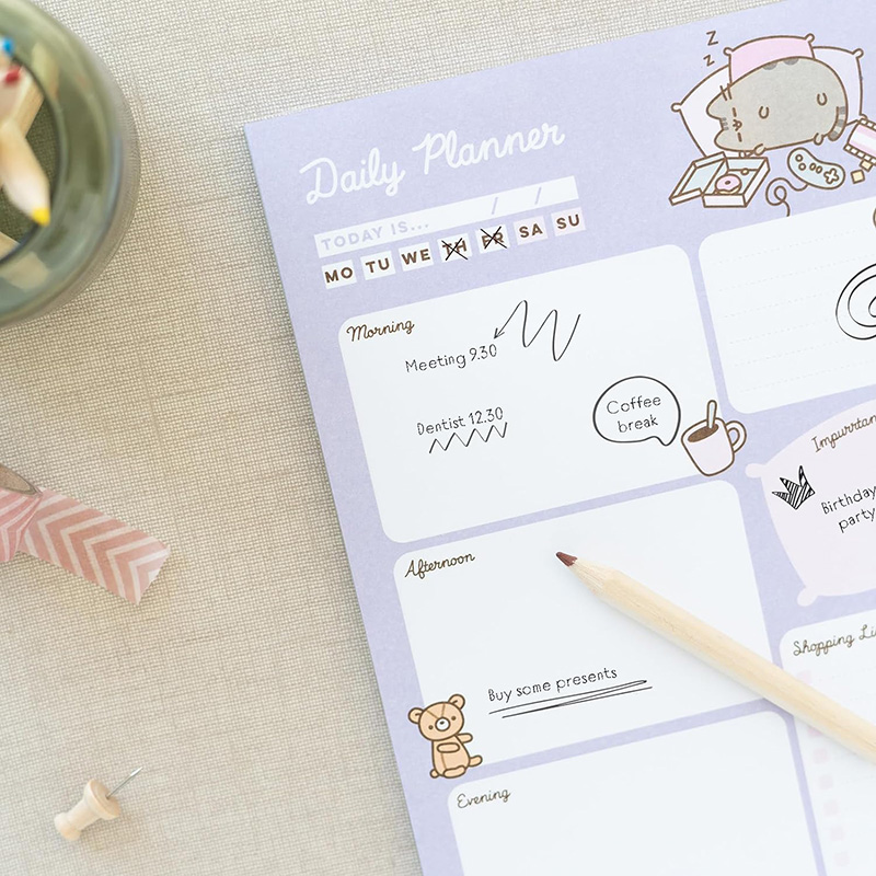 Pusheen - Planner dzienny z kolekcji Moments 54 strony A5