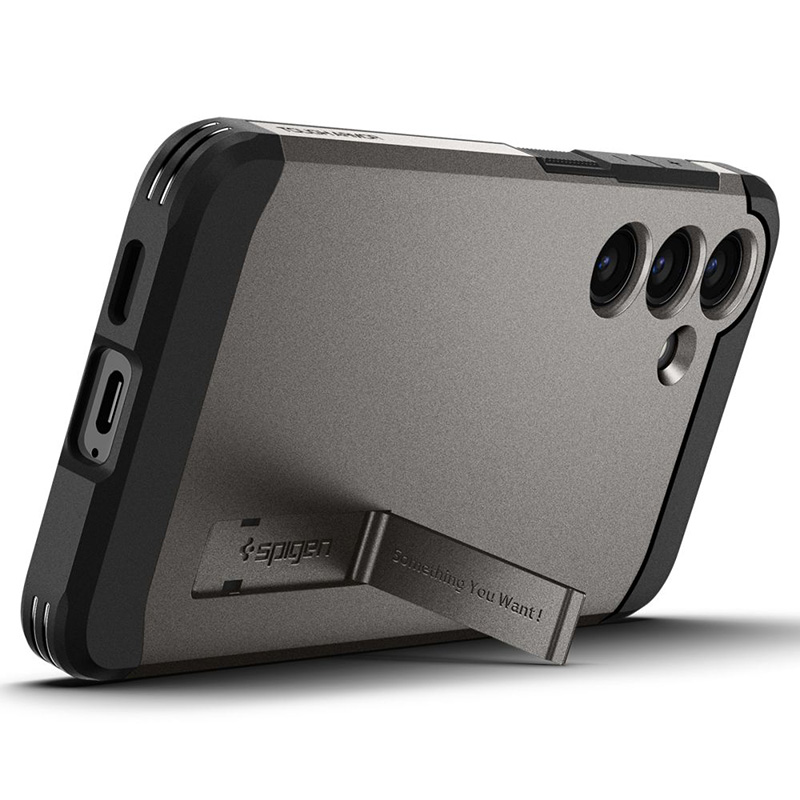 Spigen Tough Armor - Etui do Samsung Galaxy S24 (Gunmetal)