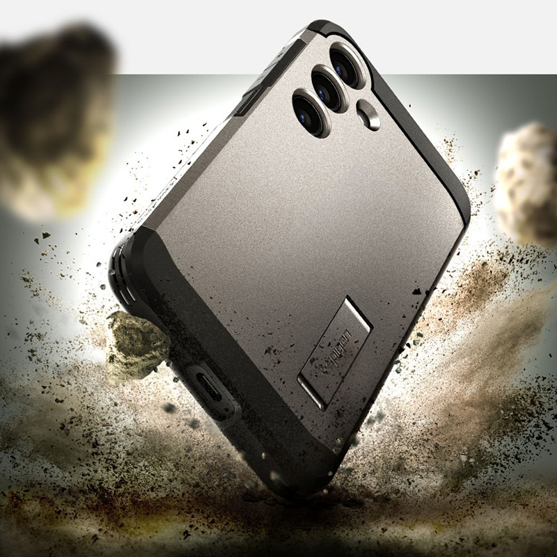 Spigen Tough Armor - Etui do Samsung Galaxy S24 (Gunmetal)