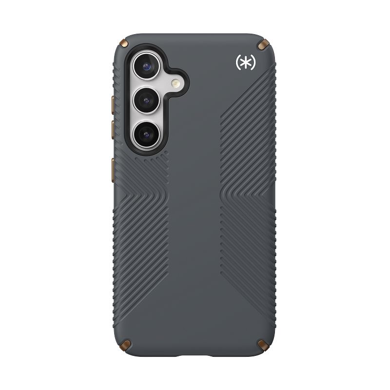 Speck Presidio2 Grip - Etui Samsung Galaxy S24 (Charcoal Grey / Cool Bronze)