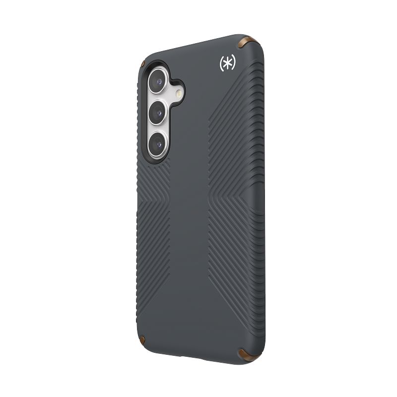 Speck Presidio2 Grip - Etui Samsung Galaxy S24 (Charcoal Grey / Cool Bronze)