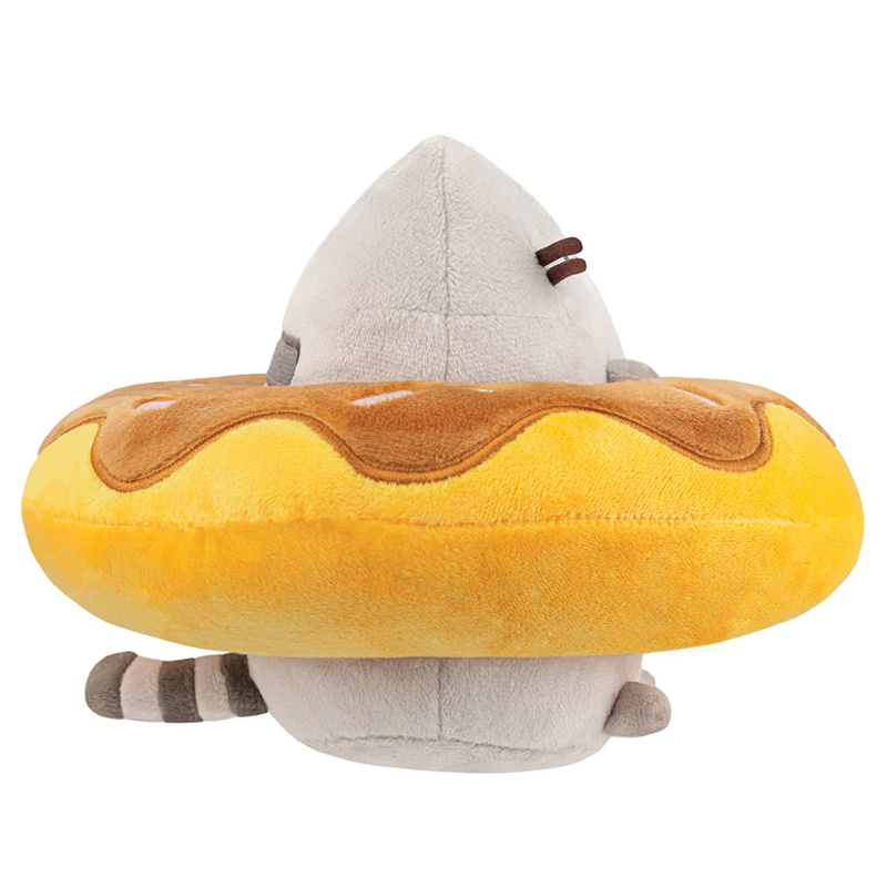Pusheen - Pluszowa maskotka Pusheen w czekoladowym pączku 18 x 15 cm