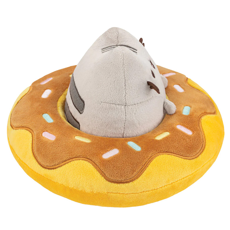 Pusheen - Pluszowa maskotka Pusheen w czekoladowym pączku 18 x 15 cm