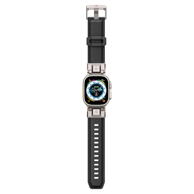 Spigen DuraPro Armor PU - Pasek do Apple Watch 42/44/45/49 mm (czarny)