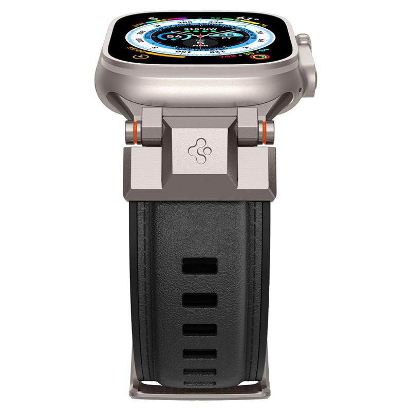 Spigen DuraPro Armor PU - Pasek do Apple Watch 42/44/45/49 mm (czarny)