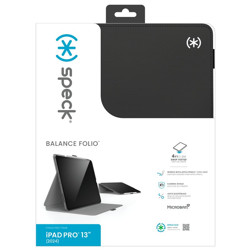 Speck Balance Folio – Etui iPad Pro 13” M4 (2024) (Black)