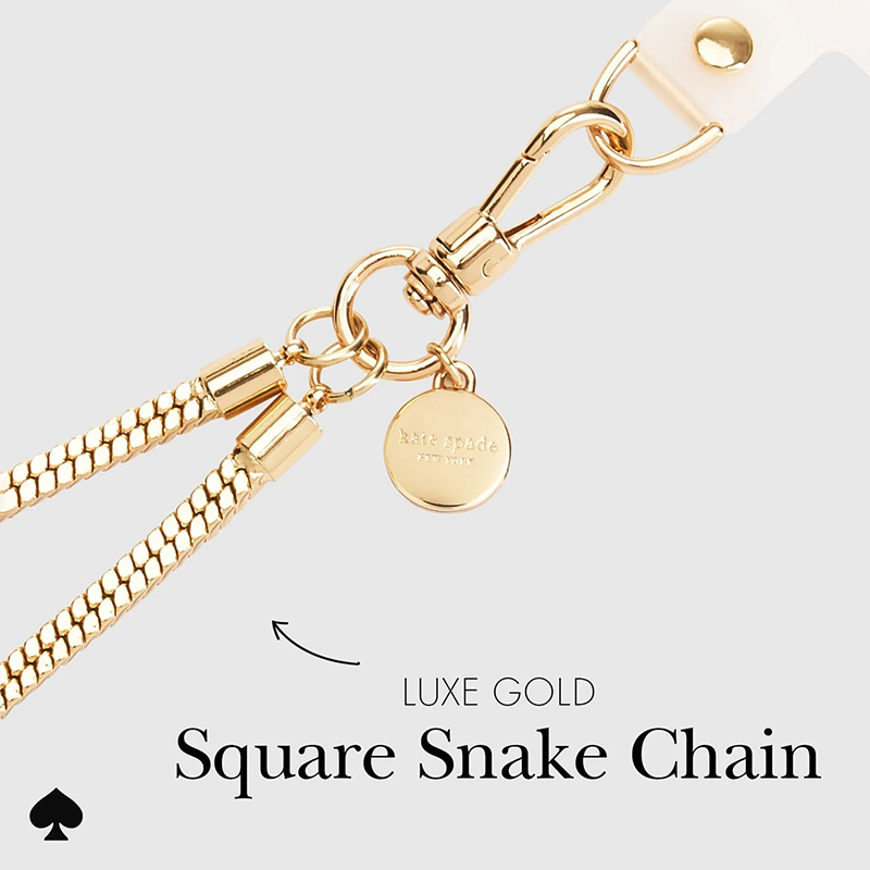 Kate Spade New York Phone Crossbody - Łańcuszek na ramię do telefonu (Heart of Gold)