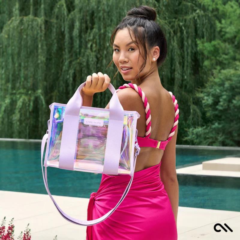 Case-Mate Mini Travel Tote Bag - Wodoodporna torba na ramię (Soap Bubble)