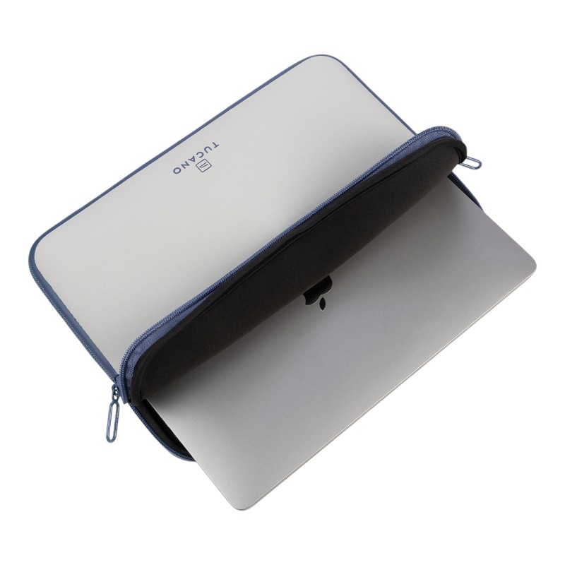 TUCANO Elements 2 - Pokrowiec MacBook Air 13” (M4/M3/M2/M1/2025-2018) / Pro 13" (szary)