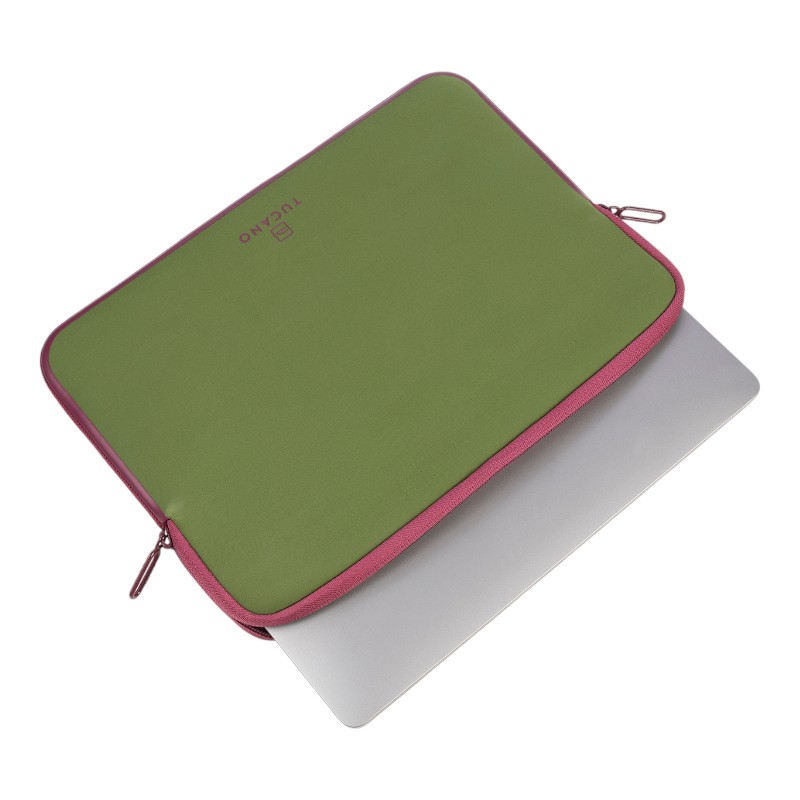 TUCANO Elements 2 - Pokrowiec MacBook Air 13” (M4/M3/M2/M1/2025-2018) / Pro 13" (zielony)