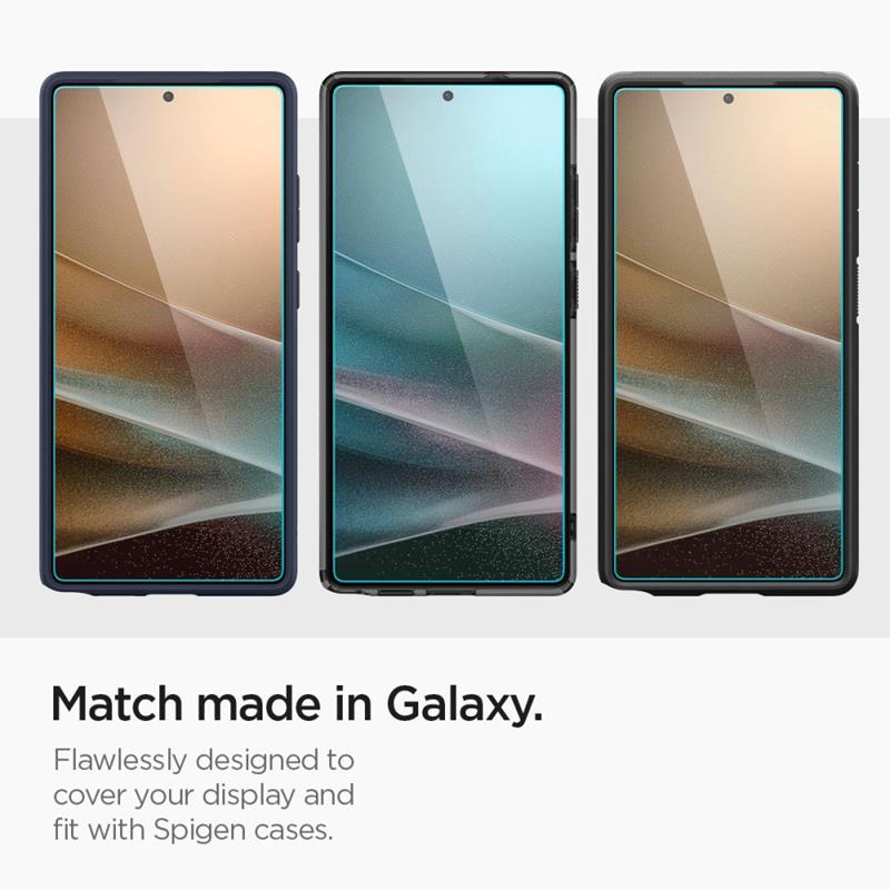 Spigen Glas.TR EZ Fit 2-Pack - Szkło hartowane do Samsung Galaxy S25 Ultra (2 sztuki)