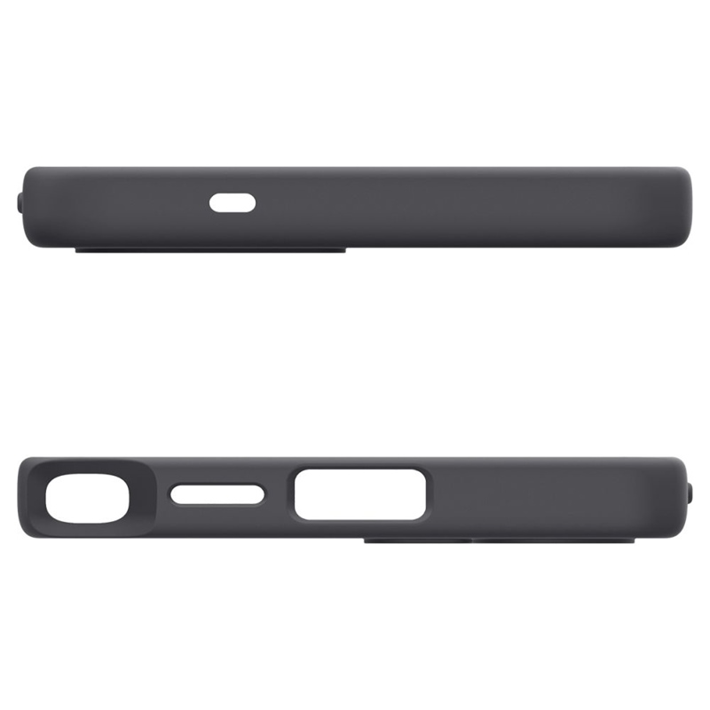 Spigen Silicone Fit Mag MagSafe - Etui do Samsung Galaxy S25 Ultra (Czarny)