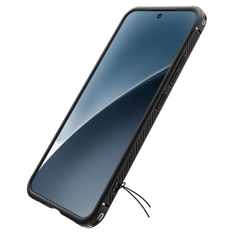 Spigen Rugged Armor - Etui do Xiaomi 15 (Matte Black)