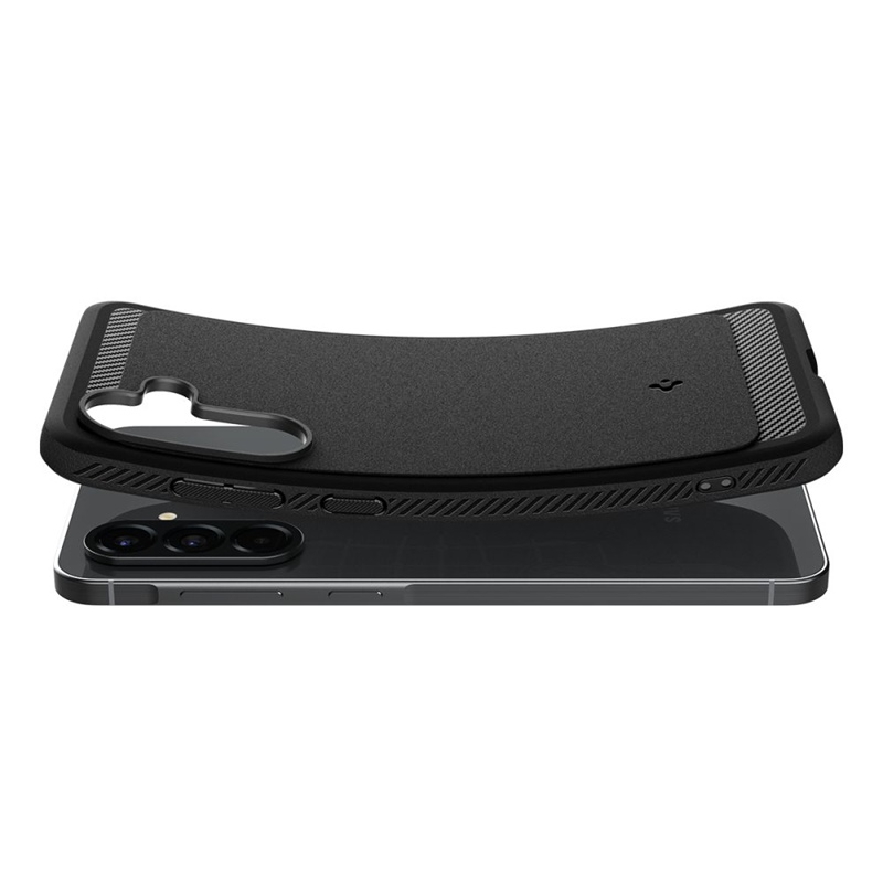 Spigen Rugged Armor - Etui do Samsung Galaxy A56 5G (Matte Black)