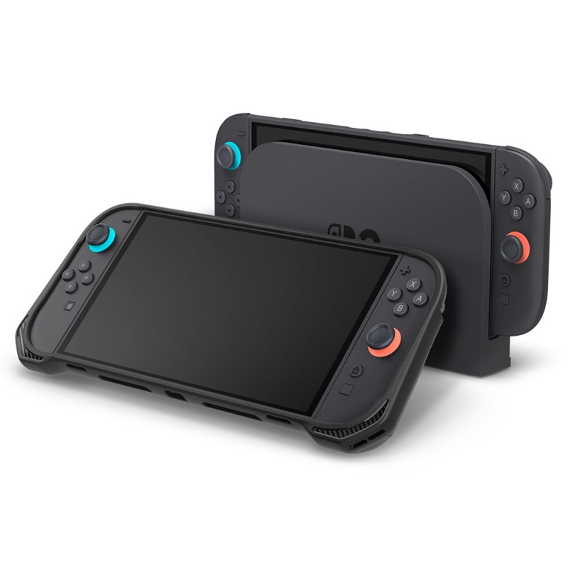Spigen Rugged Armor - Etui do Nintendo Switch 2 (Matte Black)